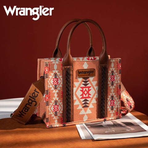 Wrangler Southwestern Crossbody Tote Bag