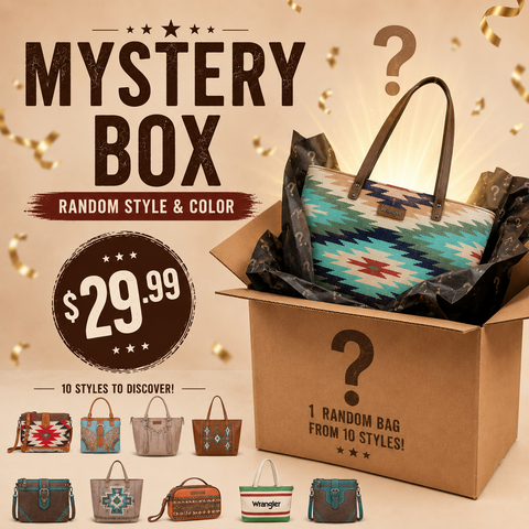 $29.99 Mystery Box – 1 Random Wrangler or Montana West Bag