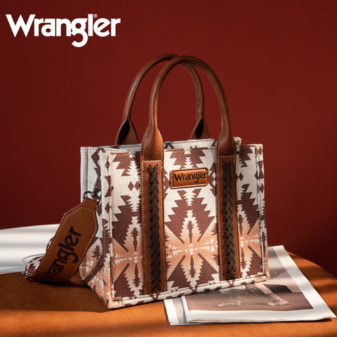 Wrangler Southwestern Crossbody Tote Bag