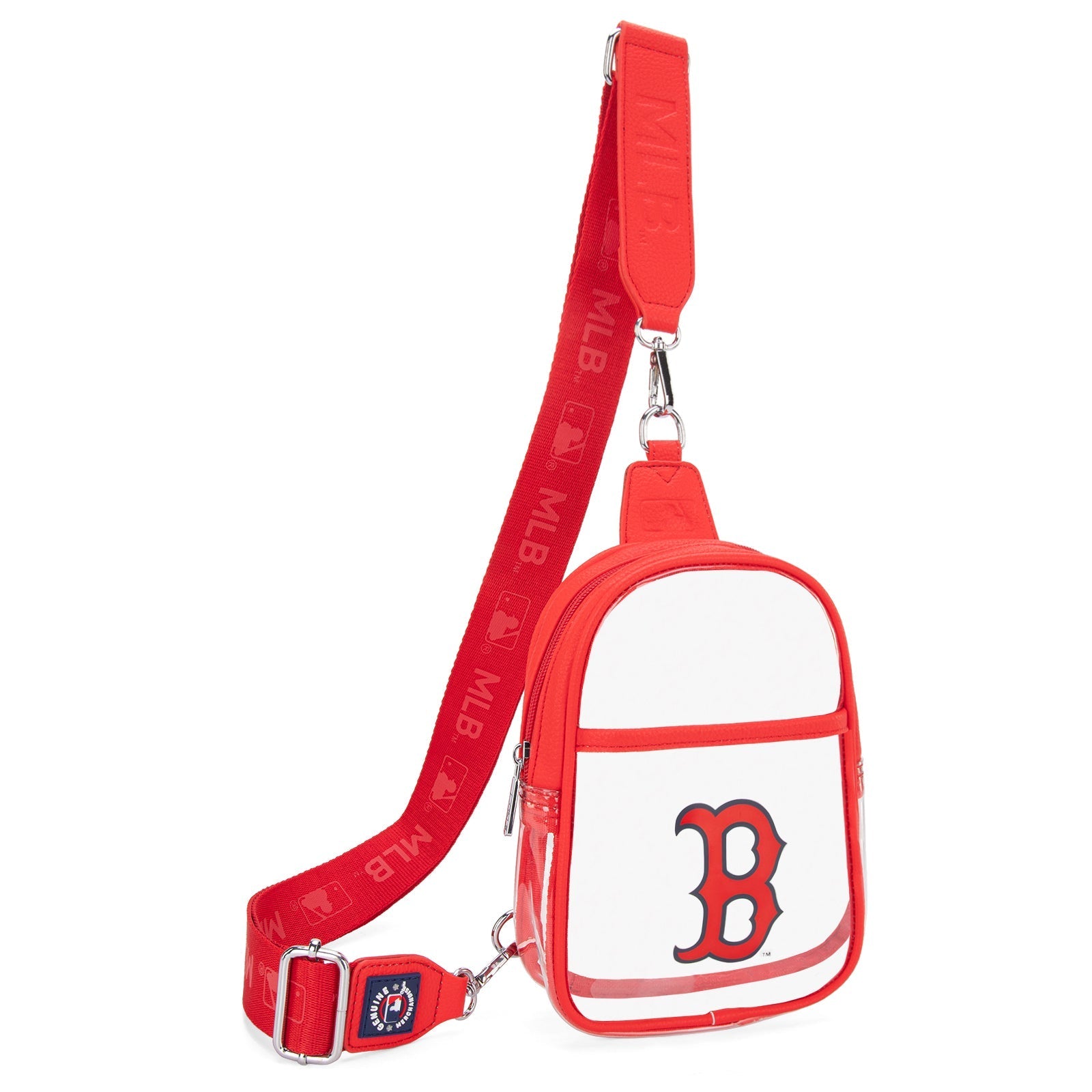 MLB Boston Red Sox Clear Mini Sling Stadium Bag