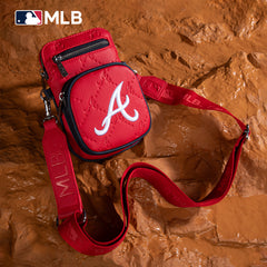 MLB Atlanta Braves Mini Crossbody Purse