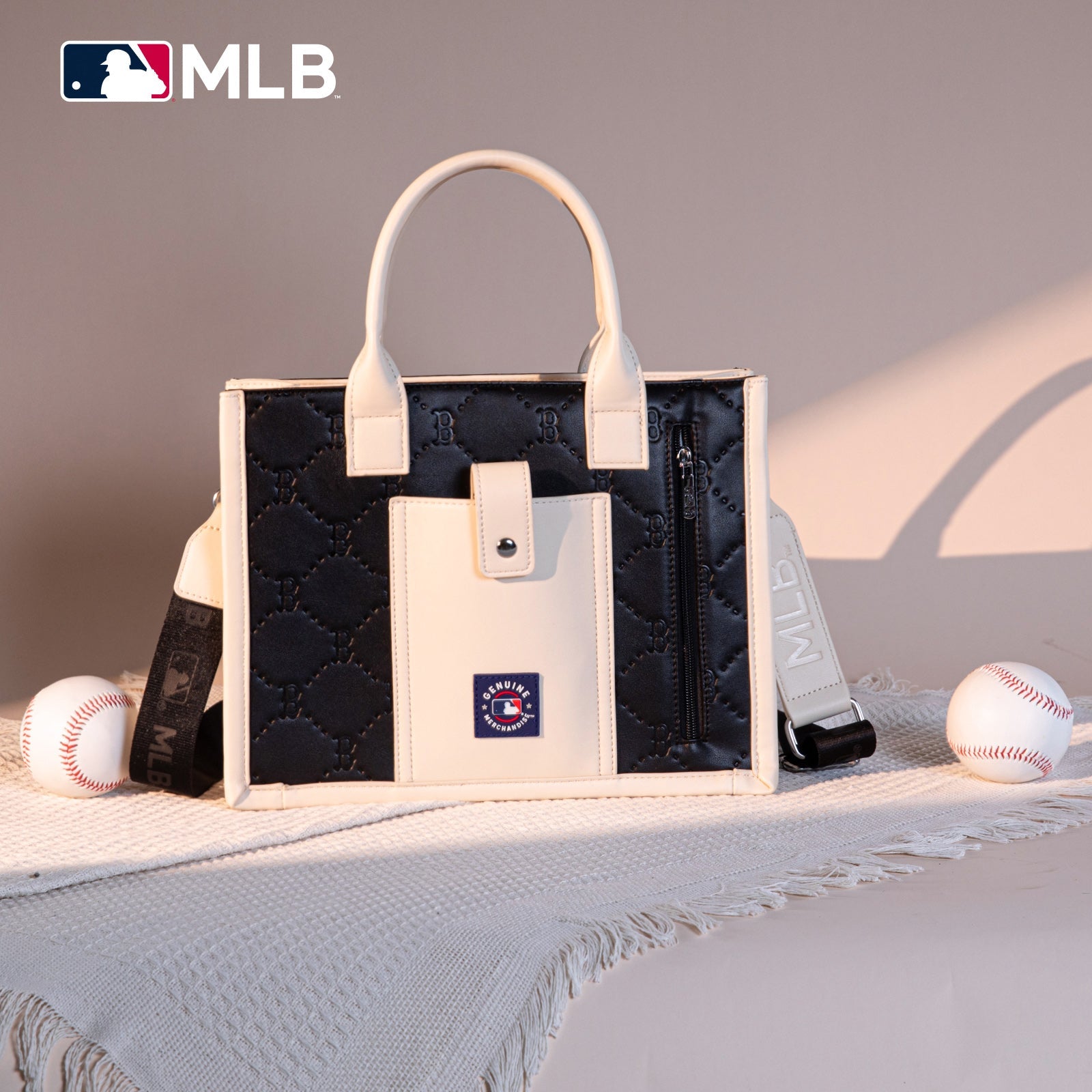 MLB Boston Red Sox Team Whipstitch Tote/Crossbody