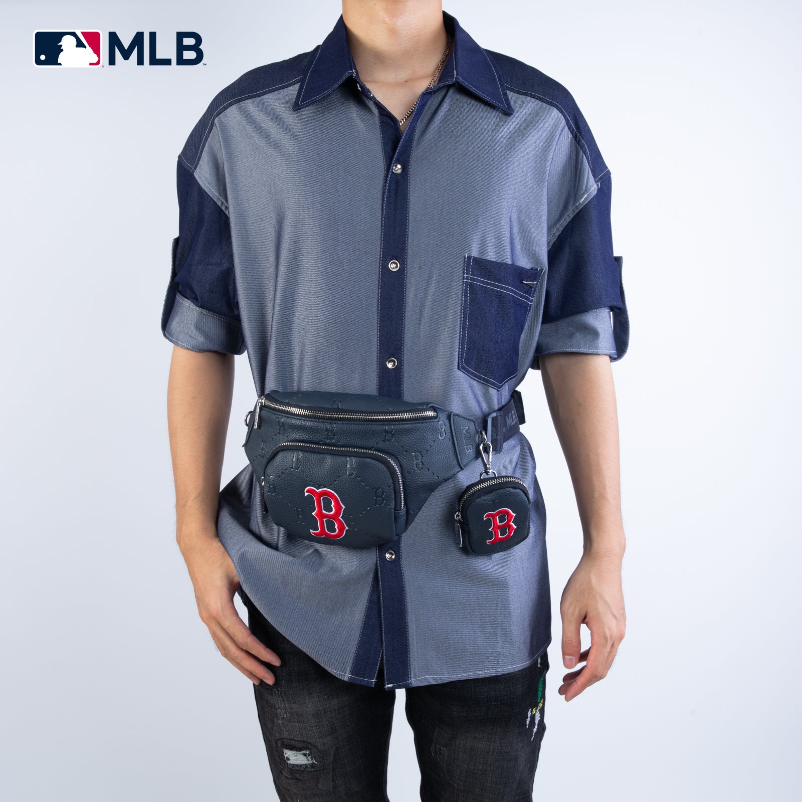 MLB Boston Red Sox Fanny Pack-Chest Bag