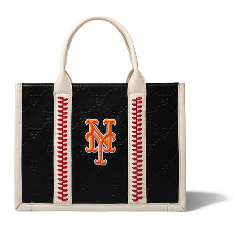 MLB New York Mets Leather Stitched Crossbody Bag