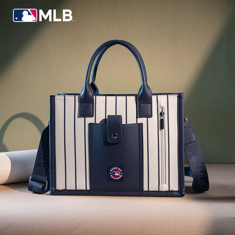 MLB New York Mets Leather Stitched Crossbody Bag