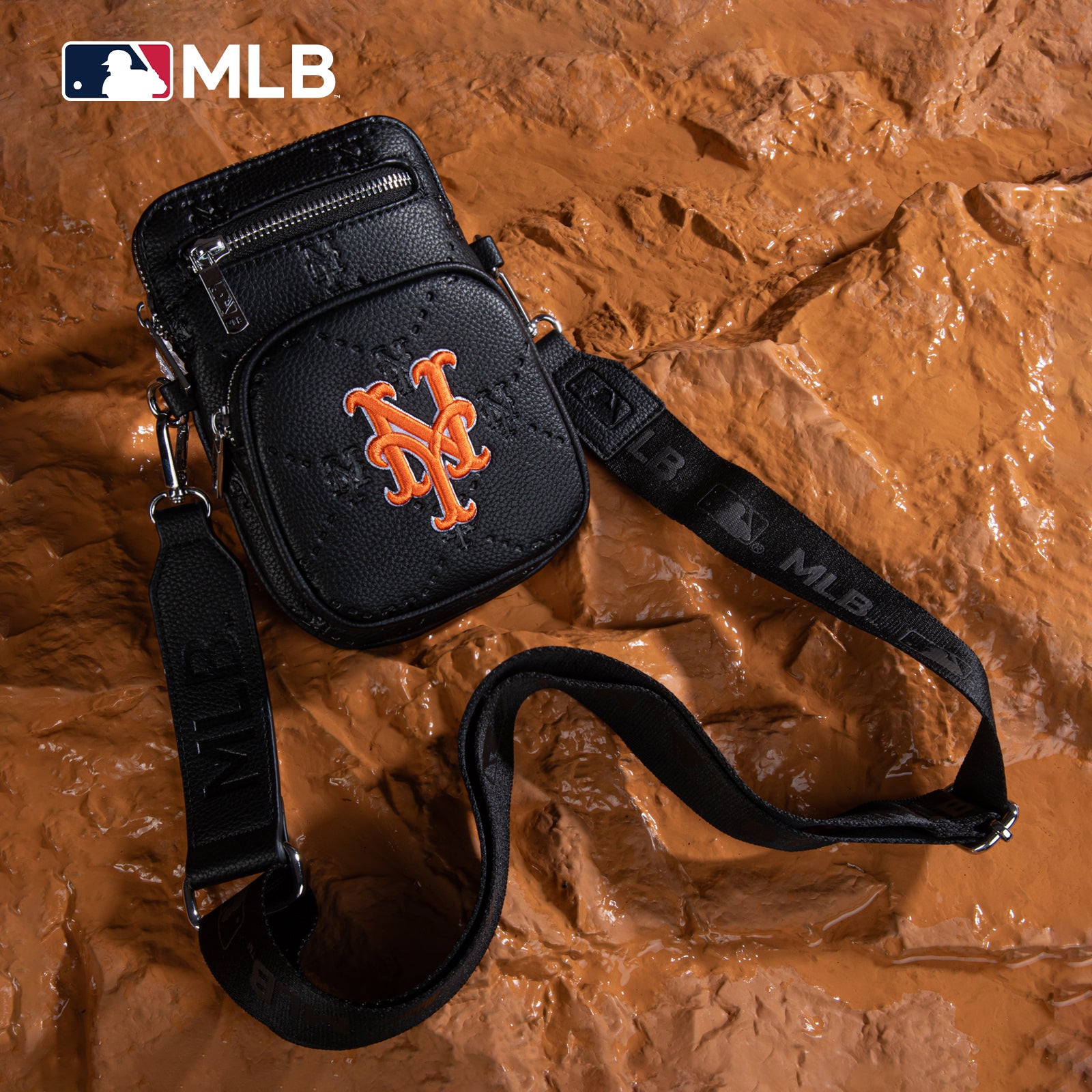 MLB New York Mets Mini Crossbody Purse