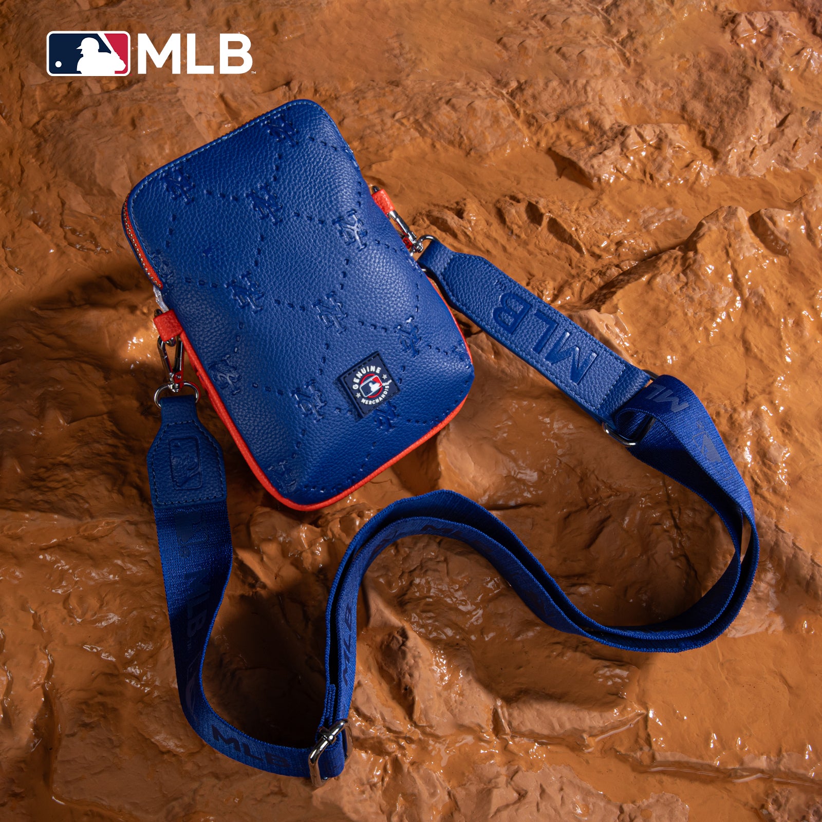 MLB New York Mets Mini Crossbody Purse