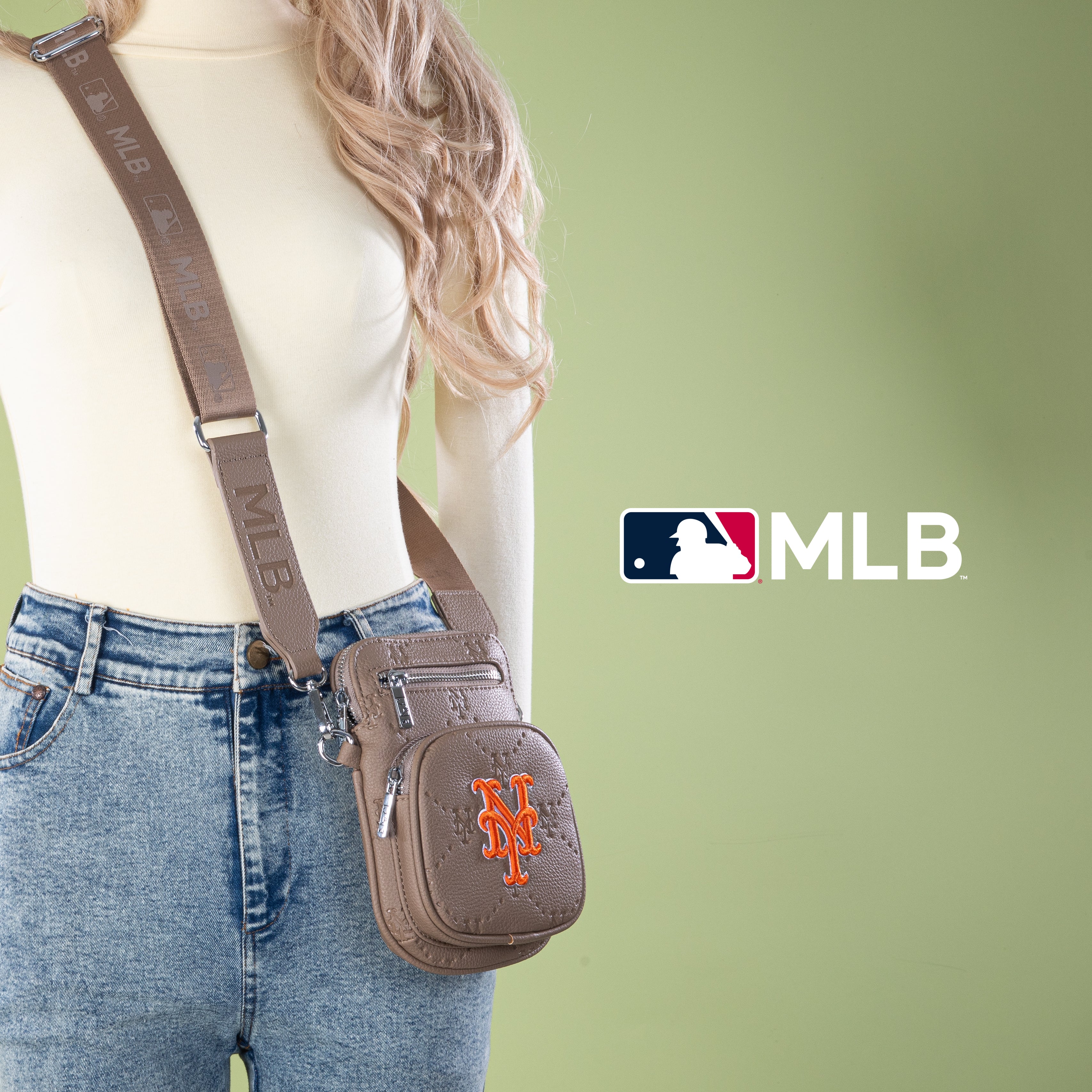 MLB New York Mets Mini Crossbody Purse