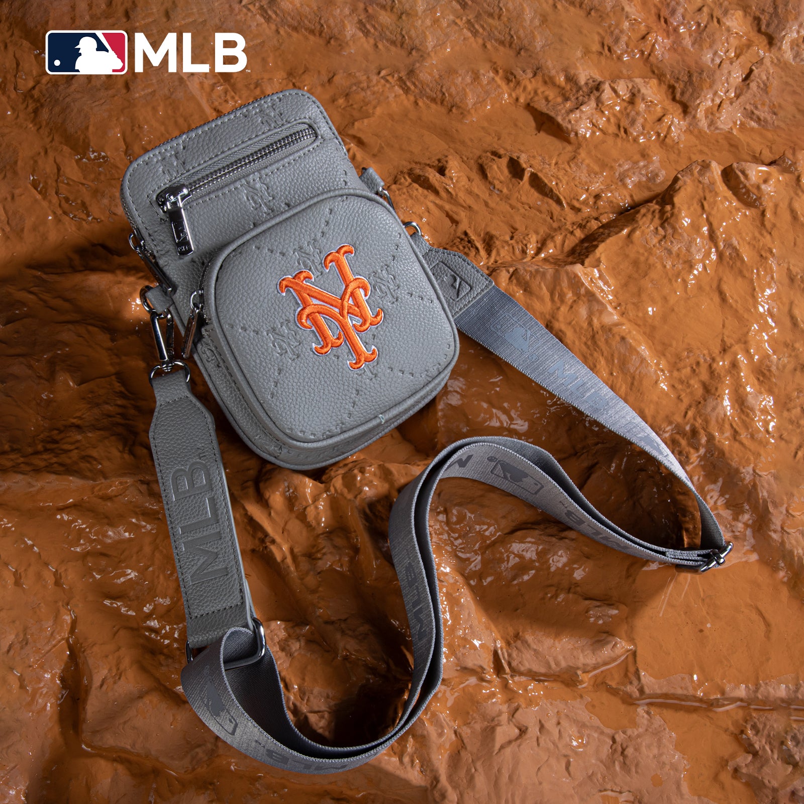 MLB New York Mets Mini Crossbody Purse