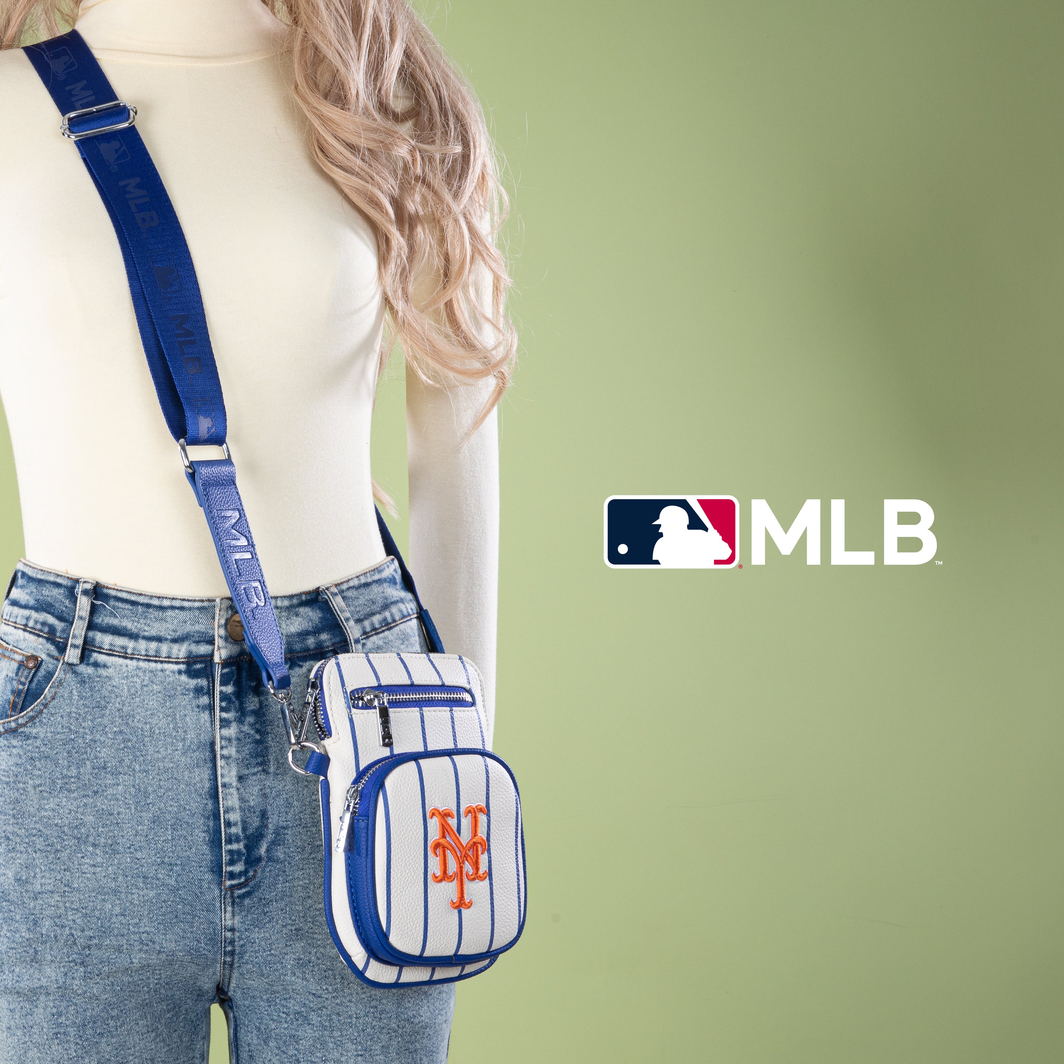 MLB New York Mets Mini Crossbody Purse