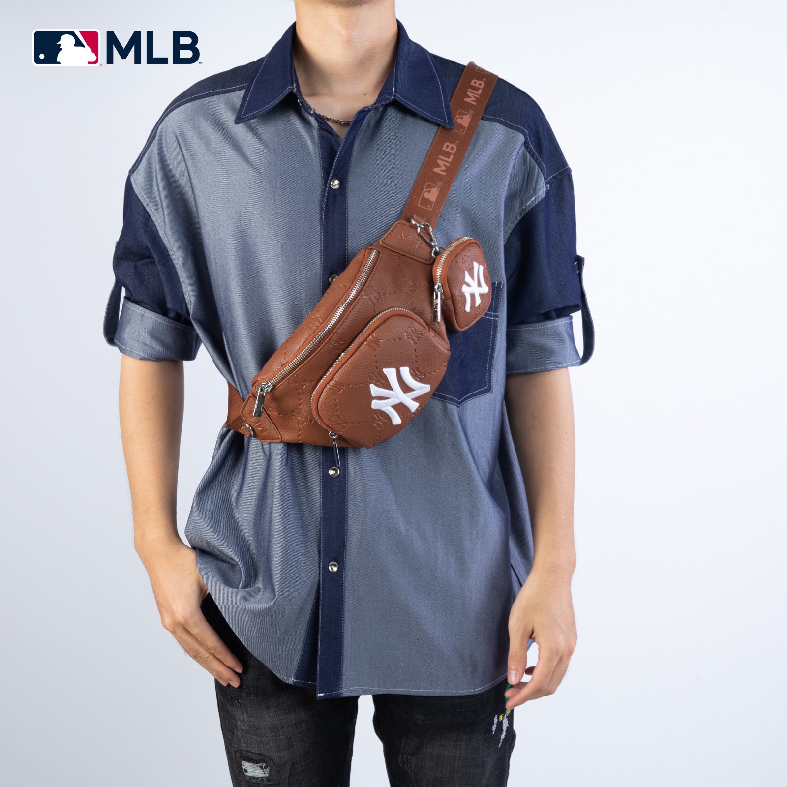 MLB New York Yankees Fanny Pack-Chest Bag