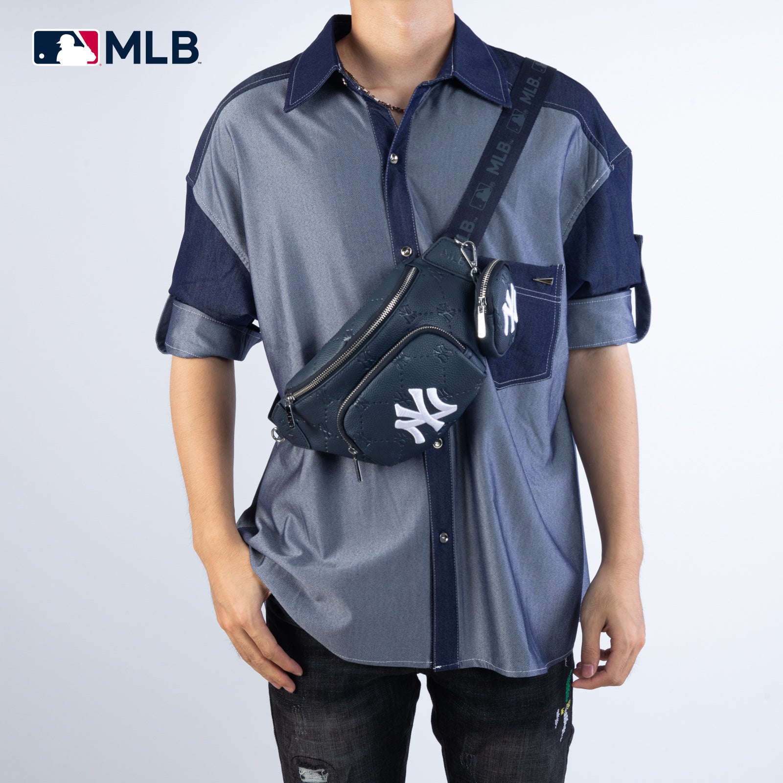 MLB New York Yankees Fanny Pack-Chest Bag