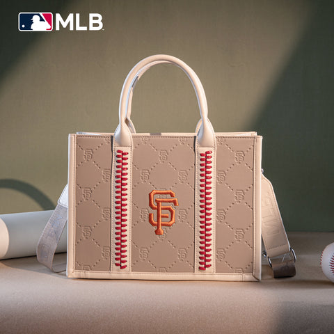 MLB San Francisco Giants Leather Stitched Crossbody Bag