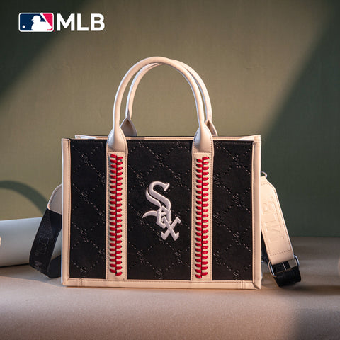 MLB Chicago White Sox Leather Stitched Crossbody Bag