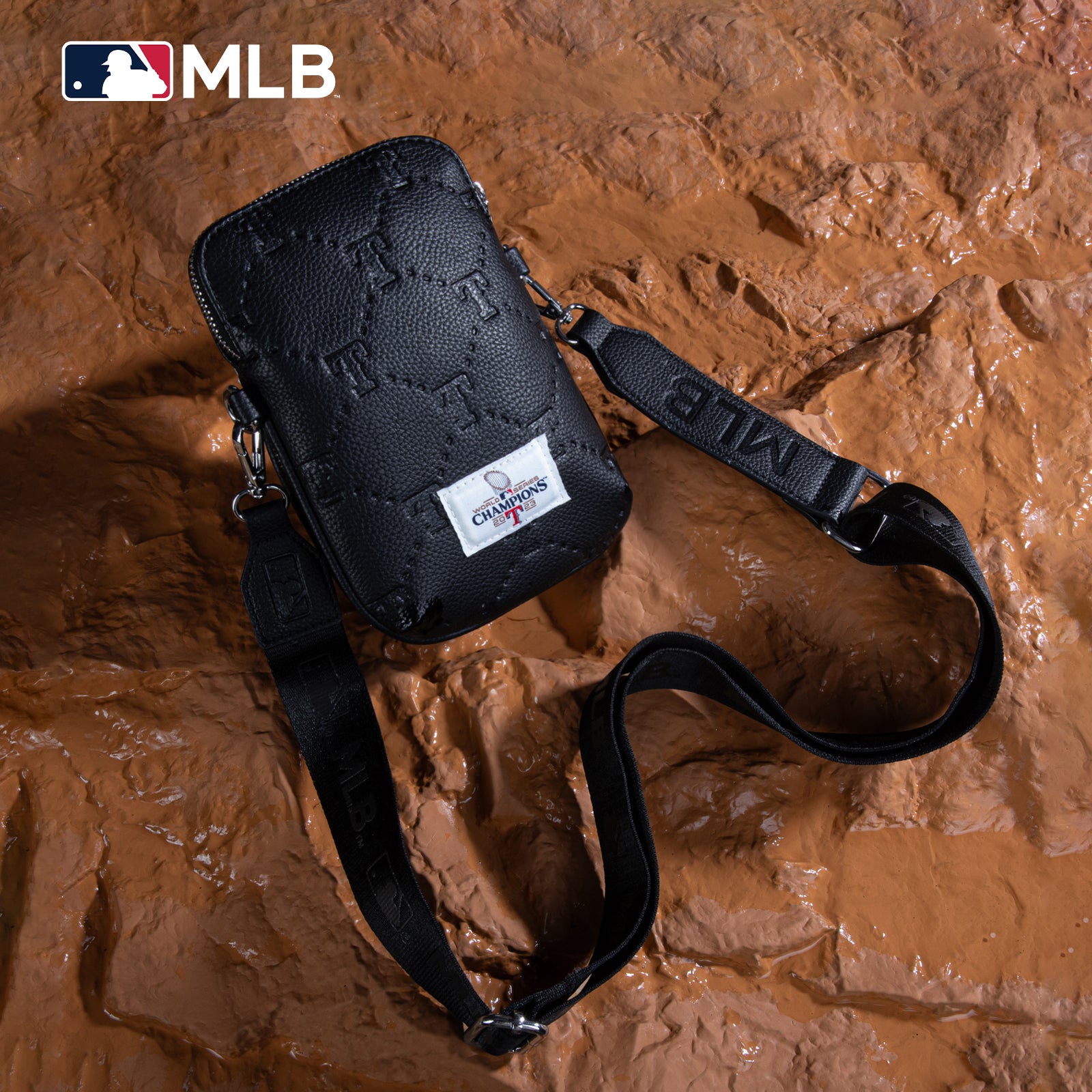 MLB Texas Rangers Mini Crossbody Purse