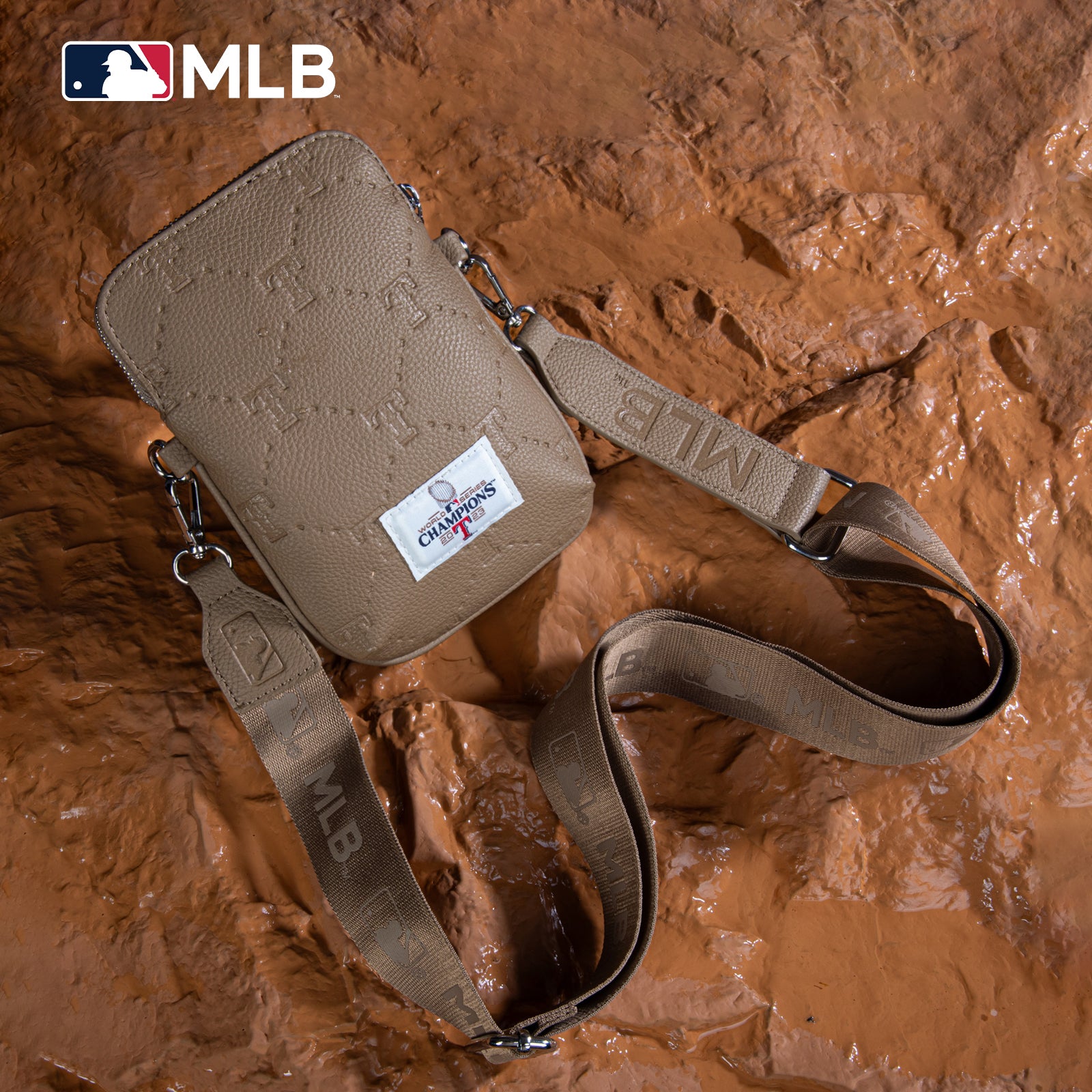 MLB Texas Rangers Mini Crossbody Purse