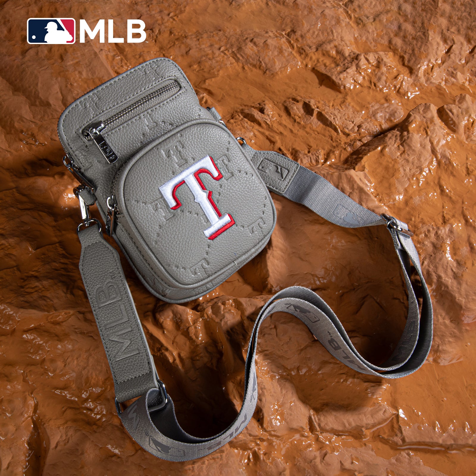 MLB Texas Rangers Mini Crossbody Purse