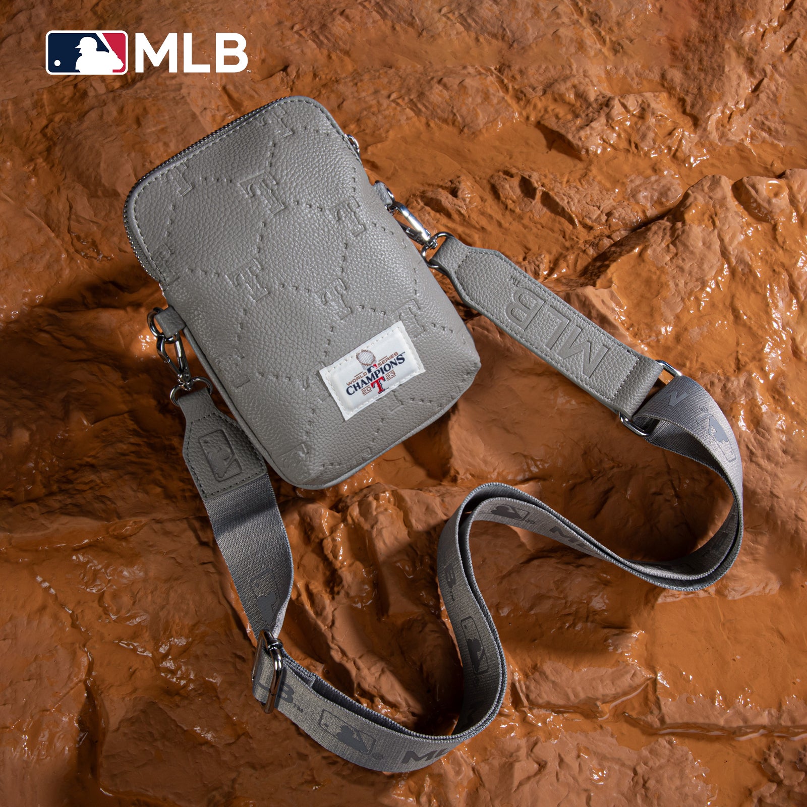 MLB Texas Rangers Mini Crossbody Purse