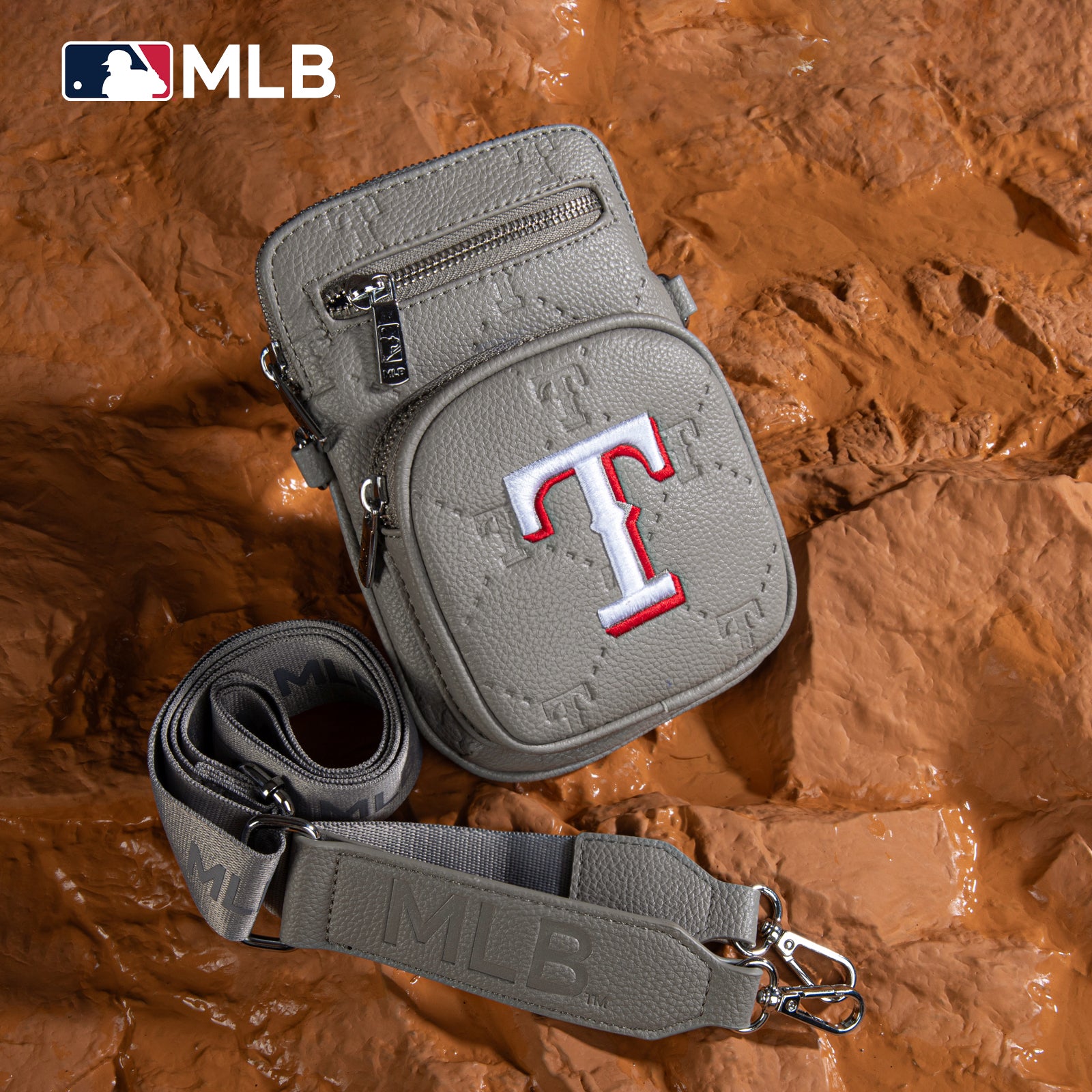 MLB Texas Rangers Mini Crossbody Purse