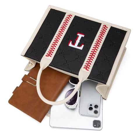 MLB Texas Rangers Leather Stitched Crossbody Bag