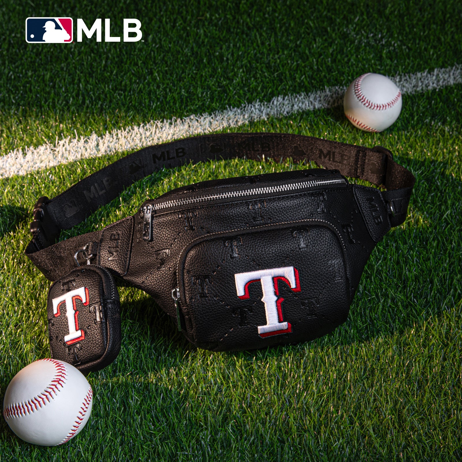 MLB Texas Rangers Fanny Pack-Chest Bag