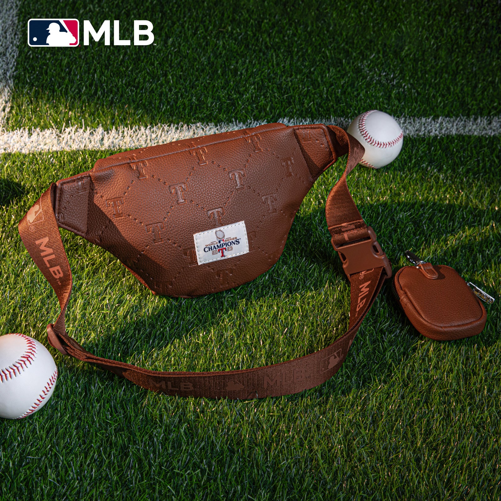 MLB Texas Rangers Fanny Pack-Chest Bag