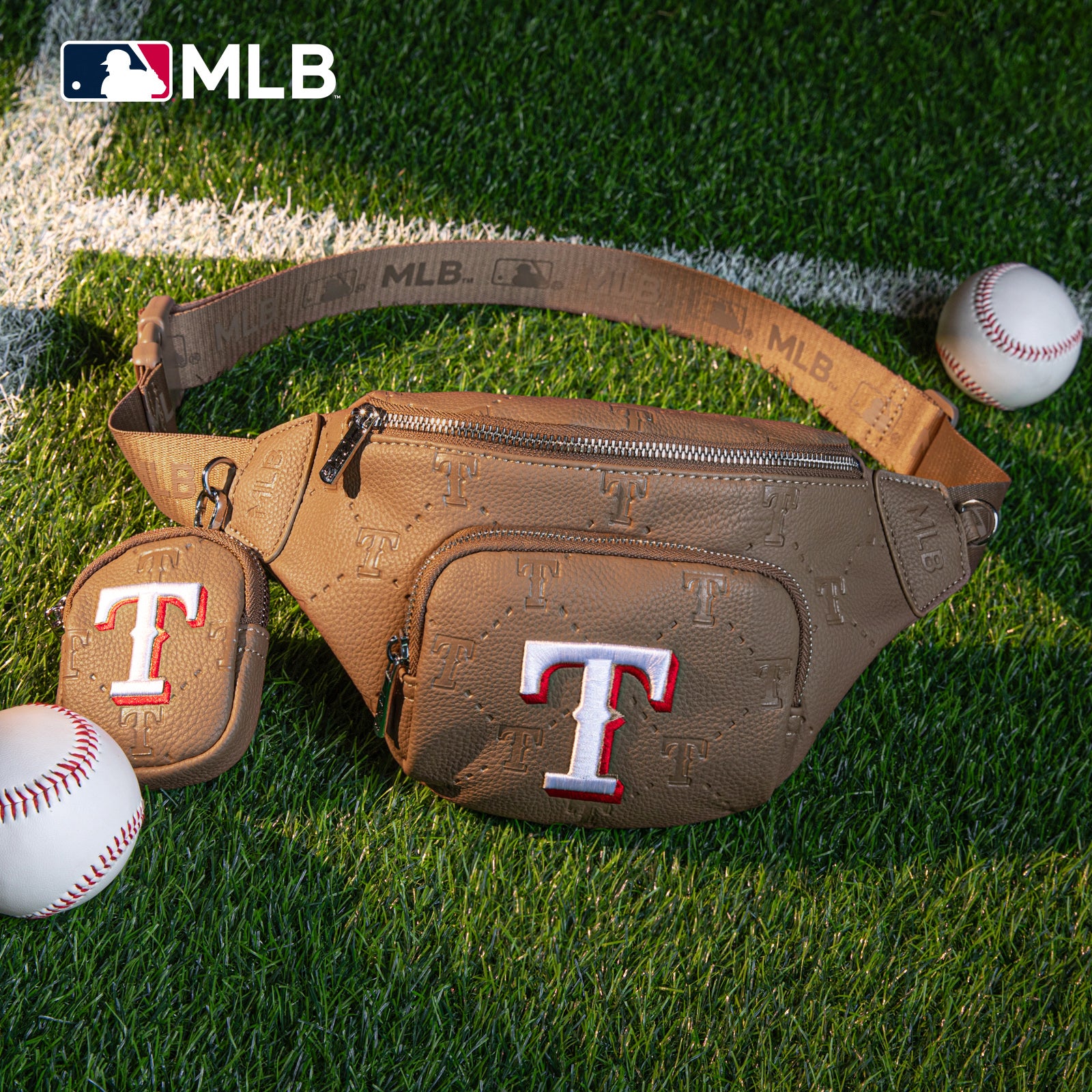 MLB Texas Rangers Fanny Pack-Chest Bag