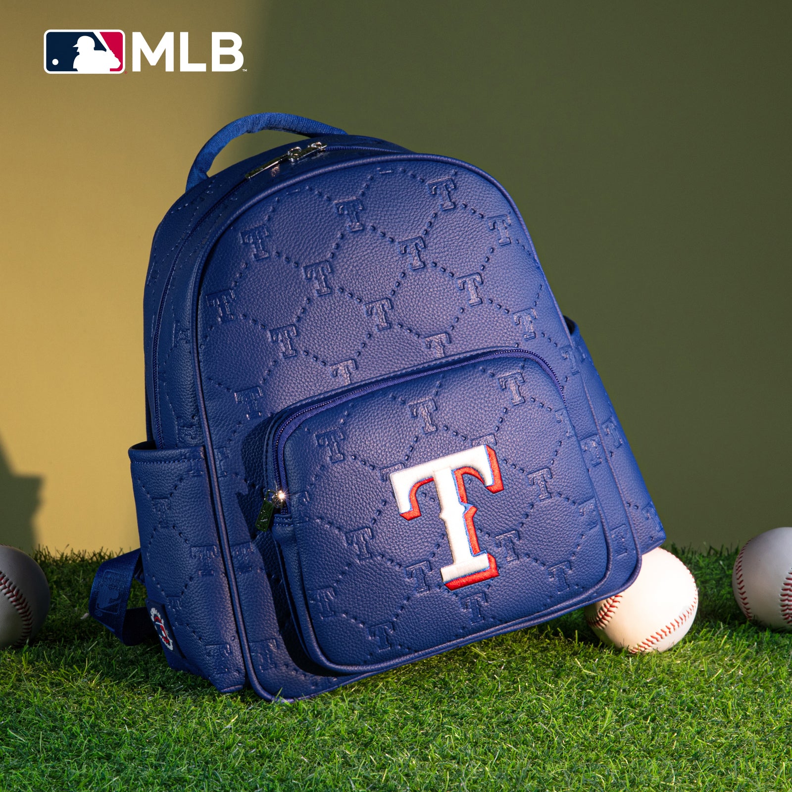 MLB Texas Rangers Sports Baseball Backpack