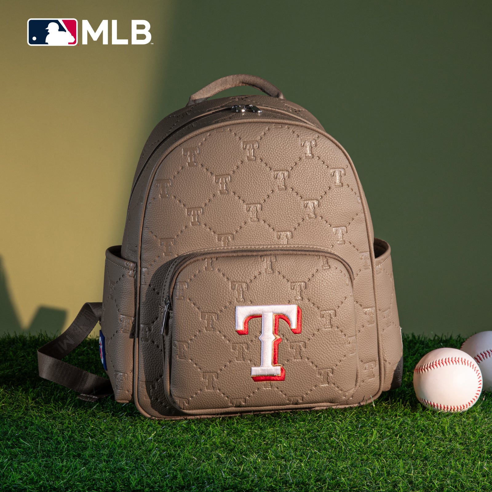 MLB Texas Rangers Sports Baseball Backpack