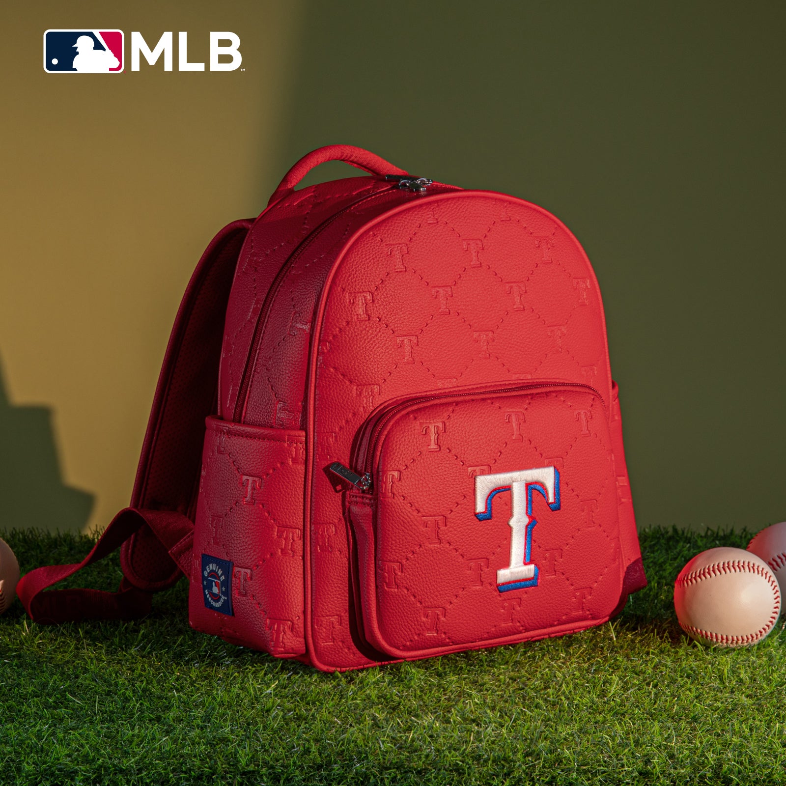 MLB Texas Rangers Sports Baseball Backpack