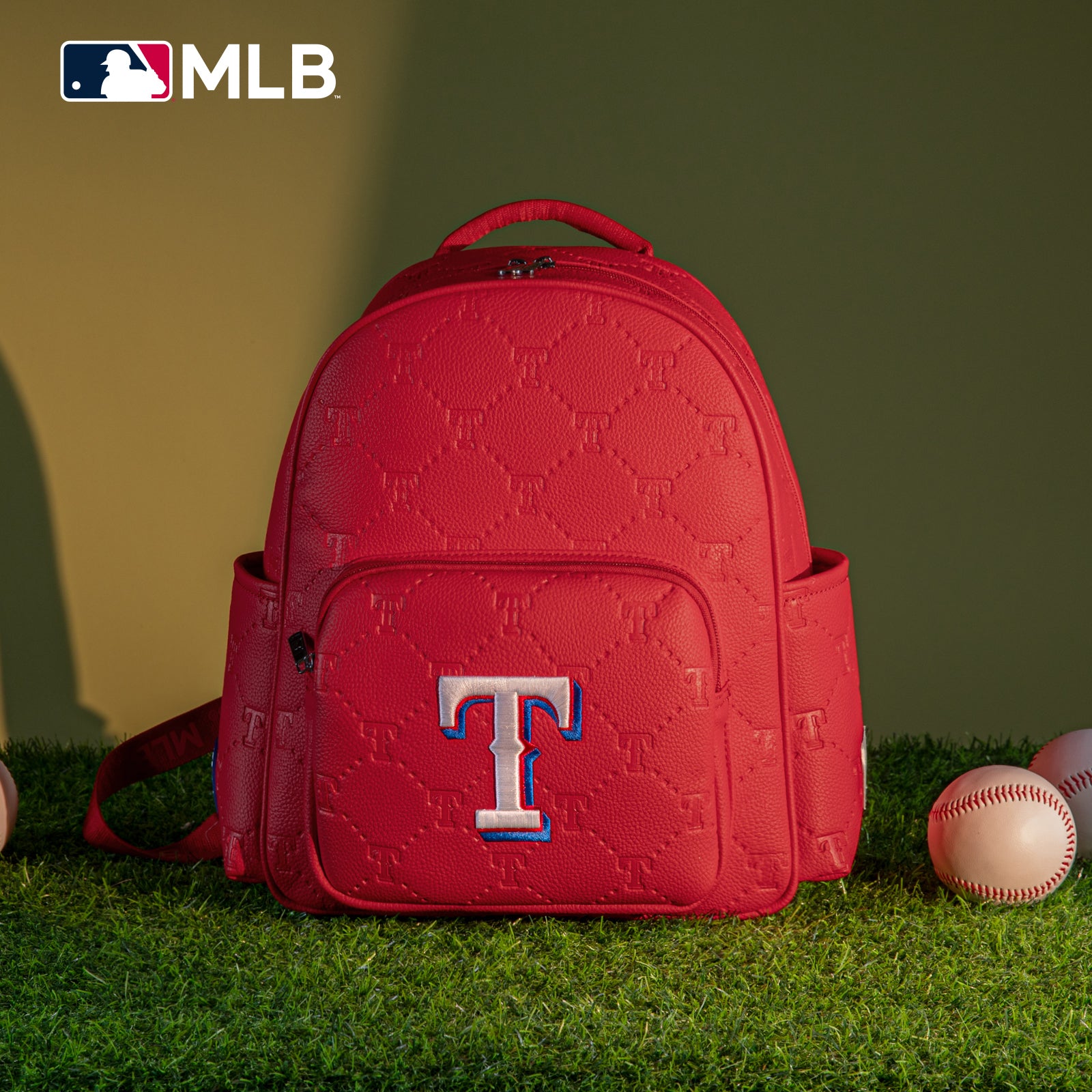 MLB Texas Rangers Sports Baseball Backpack