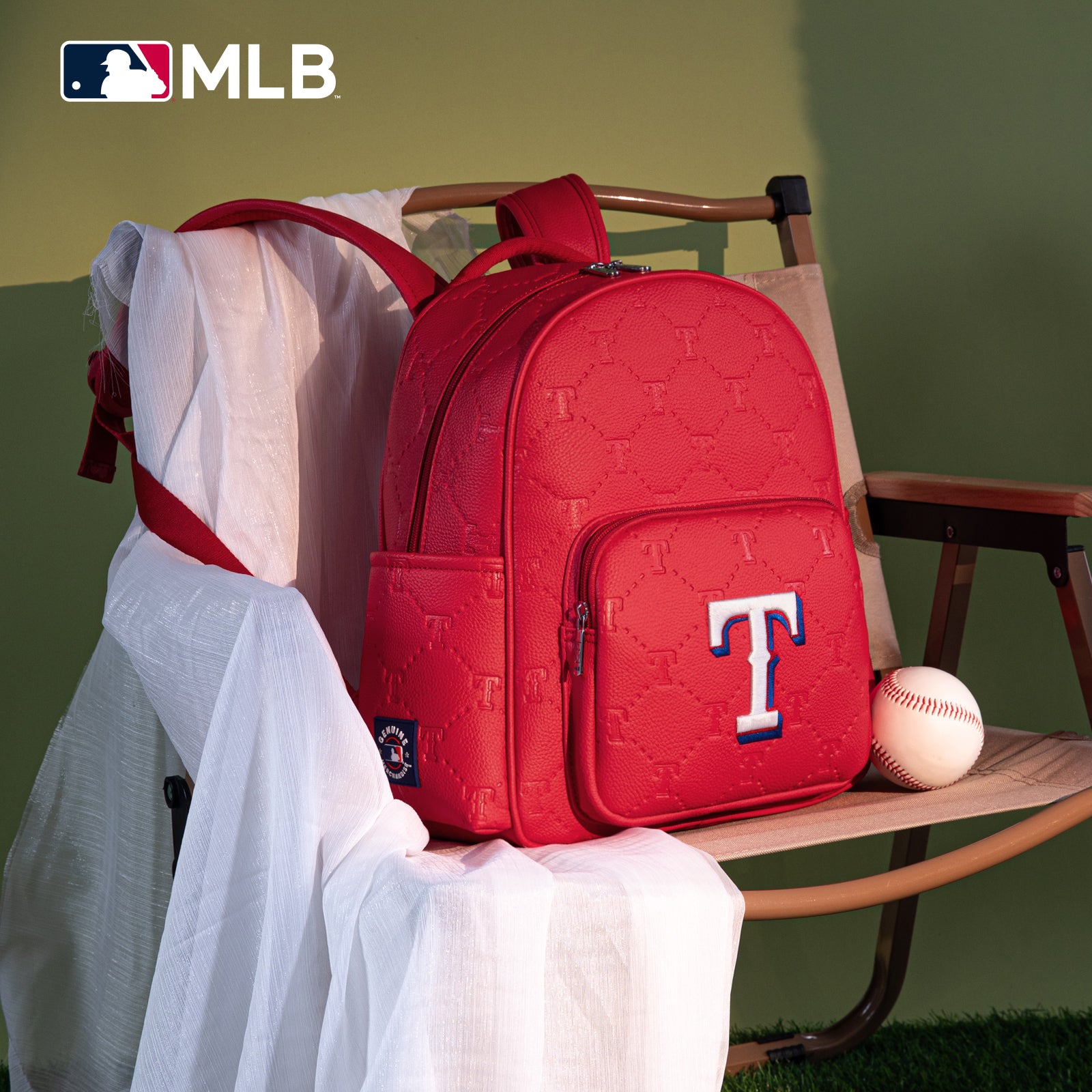 MLB Texas Rangers Sports Baseball Backpack