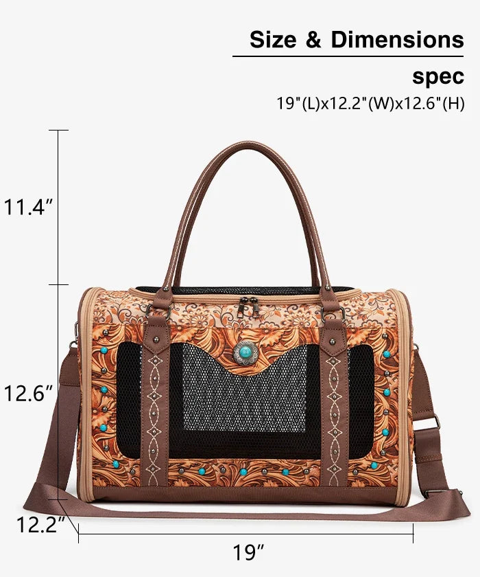Montana West Premium Pet Carrier Bag