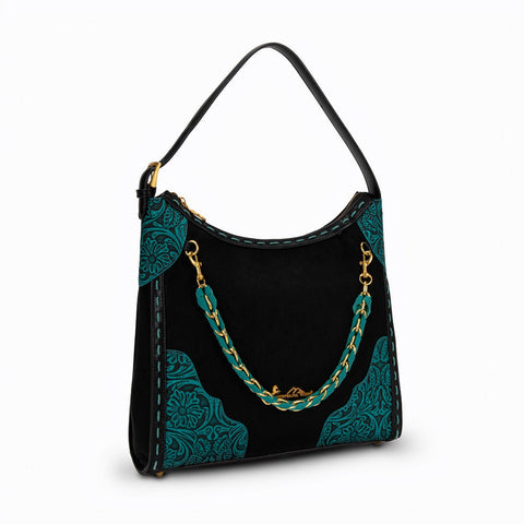 Montana West Tooled Hobo Bag