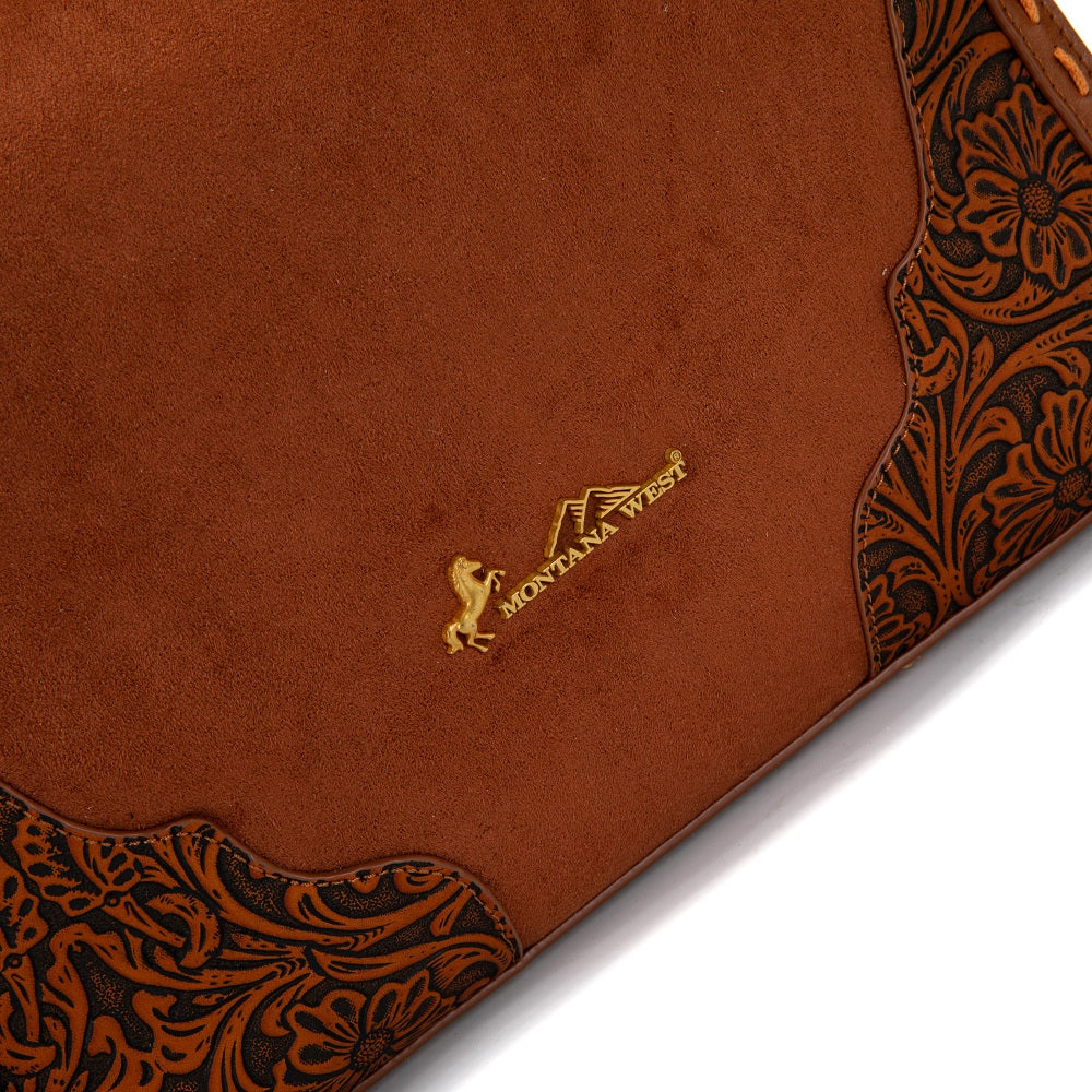 Montana West Tooled Hobo Bag