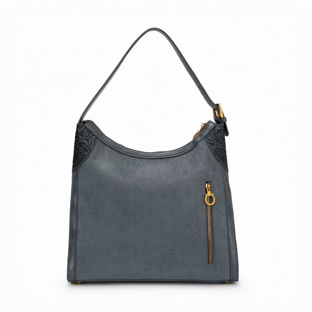 Montana West Tooled Hobo Bag