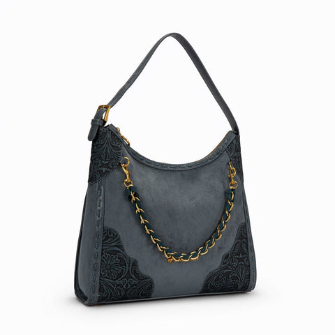 Montana West Tooled Hobo Bag
