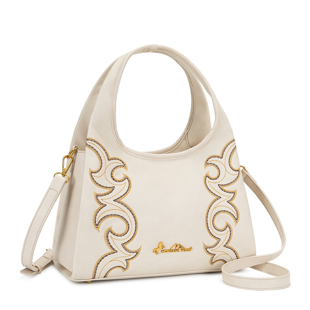 Montana West Western Embroidery Hobo/Crossbody Bag