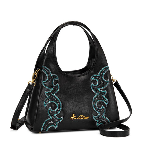 Montana West Western Embroidery Hobo/Crossbody Bag