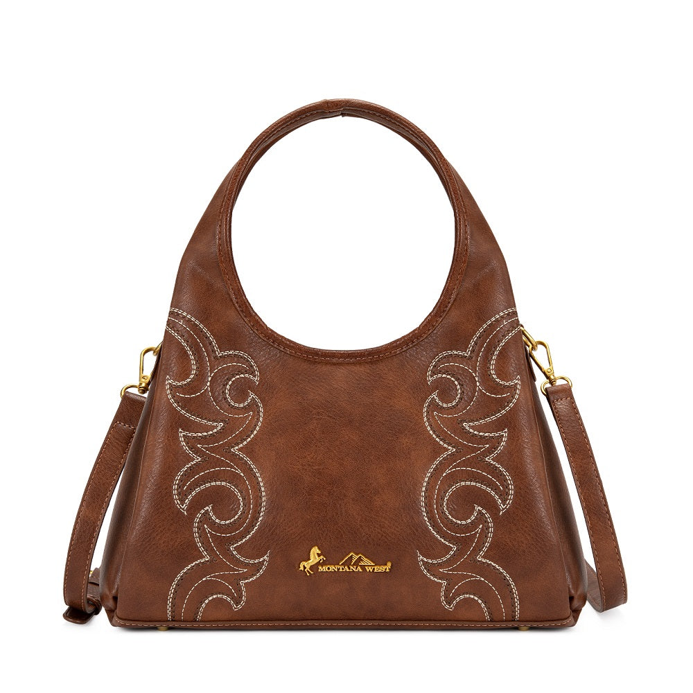 Montana West Western Embroidery Hobo/Crossbody Bag