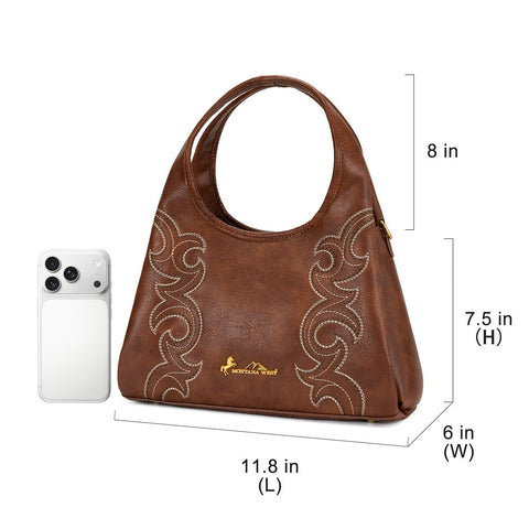 Montana West Western Embroidery Hobo/Crossbody Bag