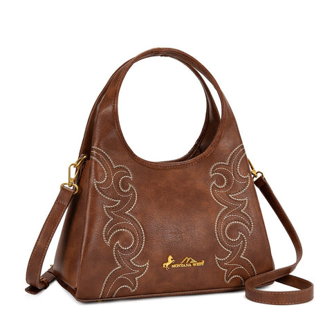 Montana West Western Embroidery Hobo/Crossbody Bag