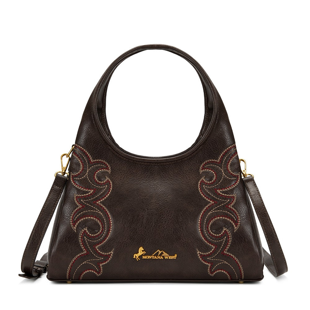 Montana West Western Embroidery Hobo/Crossbody Bag