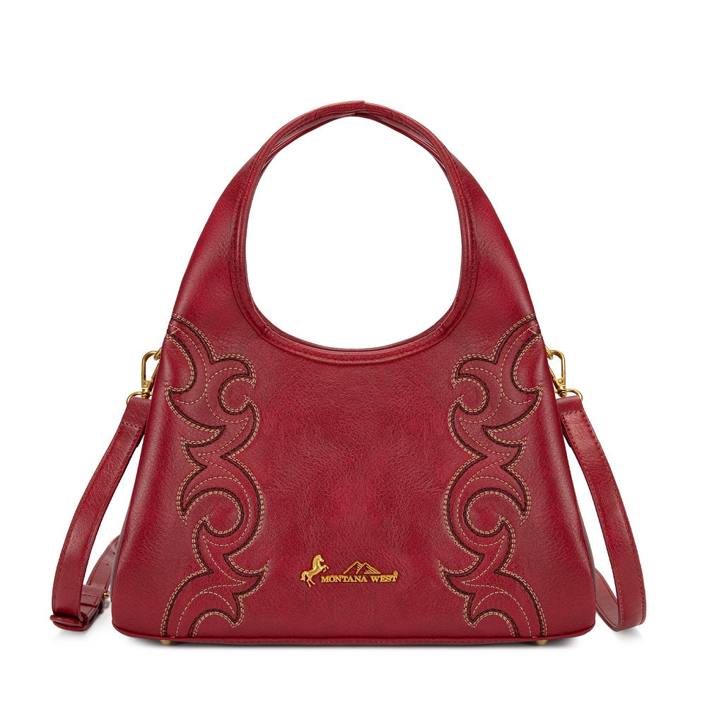 Montana West Western Embroidery Hobo/Crossbody Bag