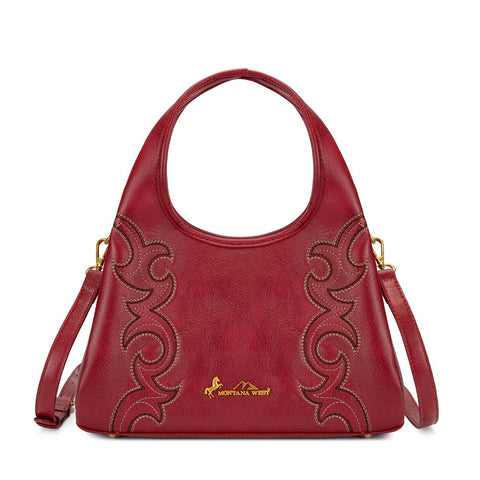 Montana West Western Embroidery Hobo/Crossbody Bag