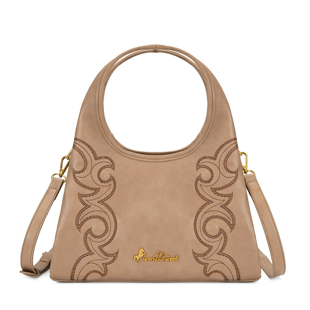 Montana West Western Embroidery Hobo/Crossbody Bag