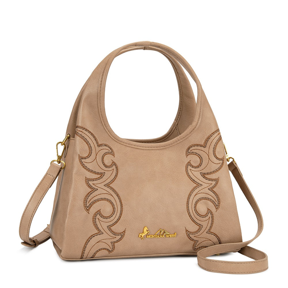 Montana West Western Embroidery Hobo/Crossbody Bag