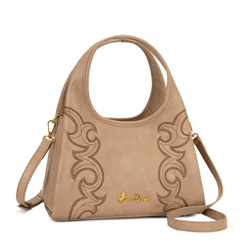 Montana West Western Embroidery Hobo/Crossbody Bag