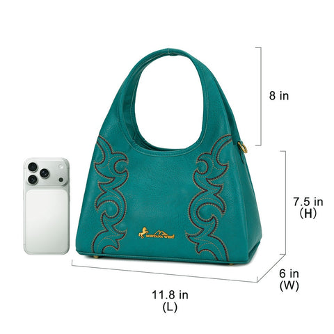 Montana West Western Embroidery Hobo/Crossbody Bag
