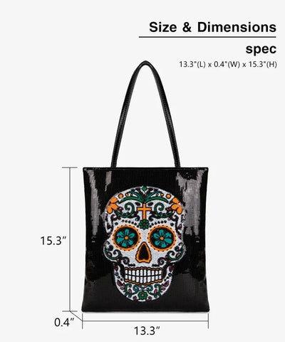 Montana West Sequin Tote Bag